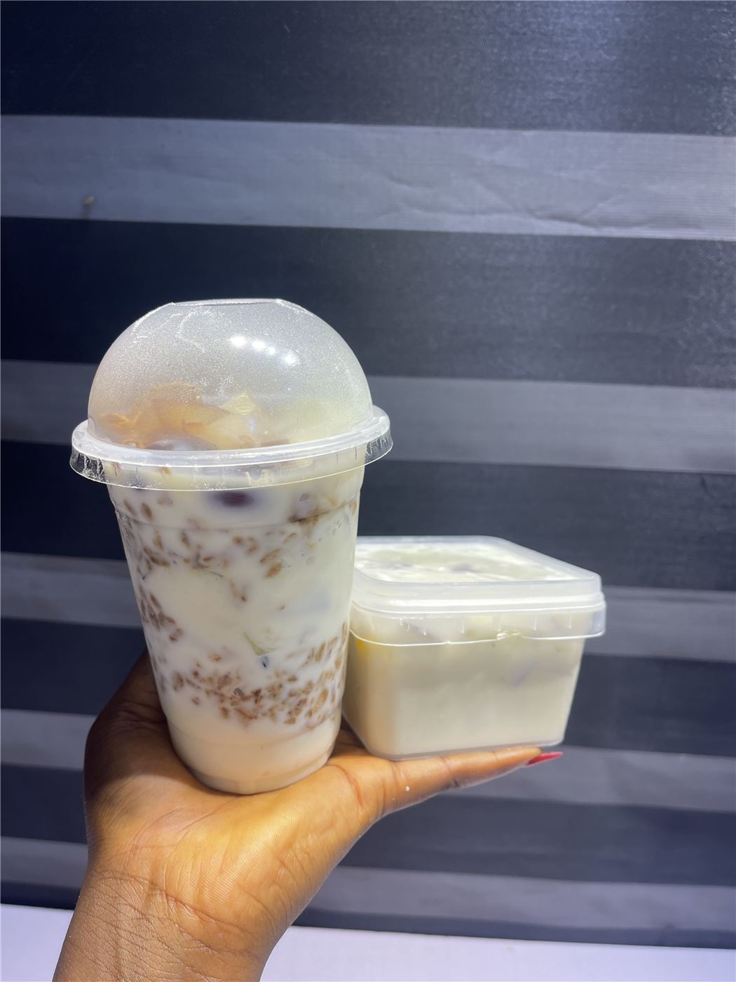 Yoghurt Parfait, design 1 by Anah Cakes