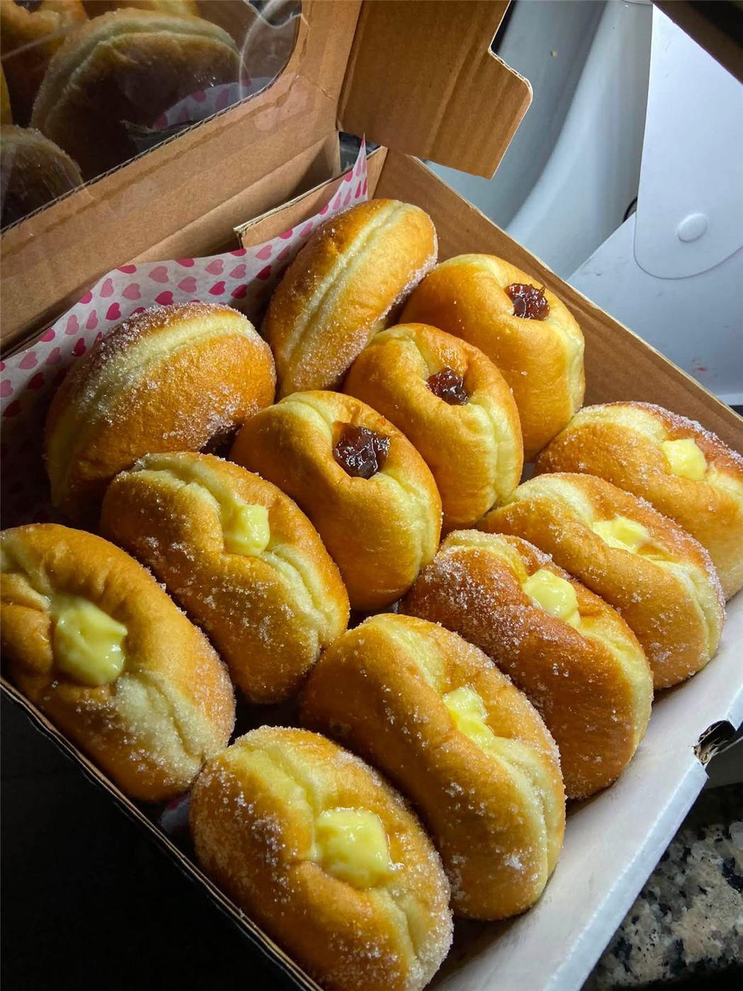 Milky Doughnuts, design 2 by Anah Cakes