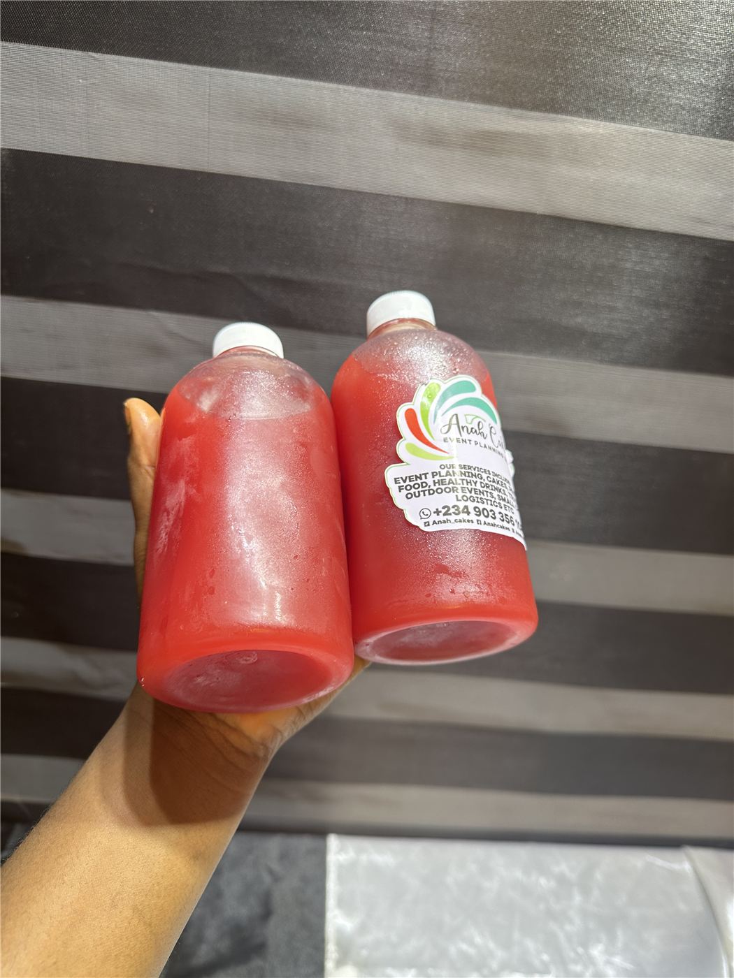 Fruit Juice, design 1 by Anah Cakes