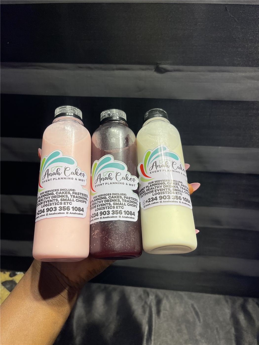 Yoghurt & Fruit Juice by Anah Cakes