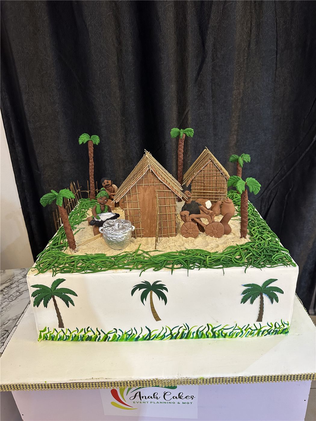 Traditional Wedding Cakes, design 2 by Anah Cakes