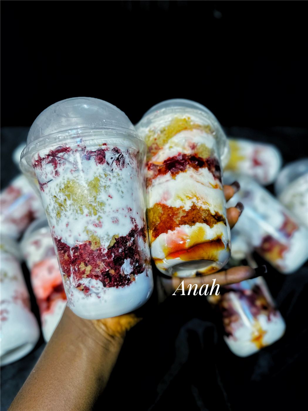 Cake Parfait, design 3 by Anah Cakes