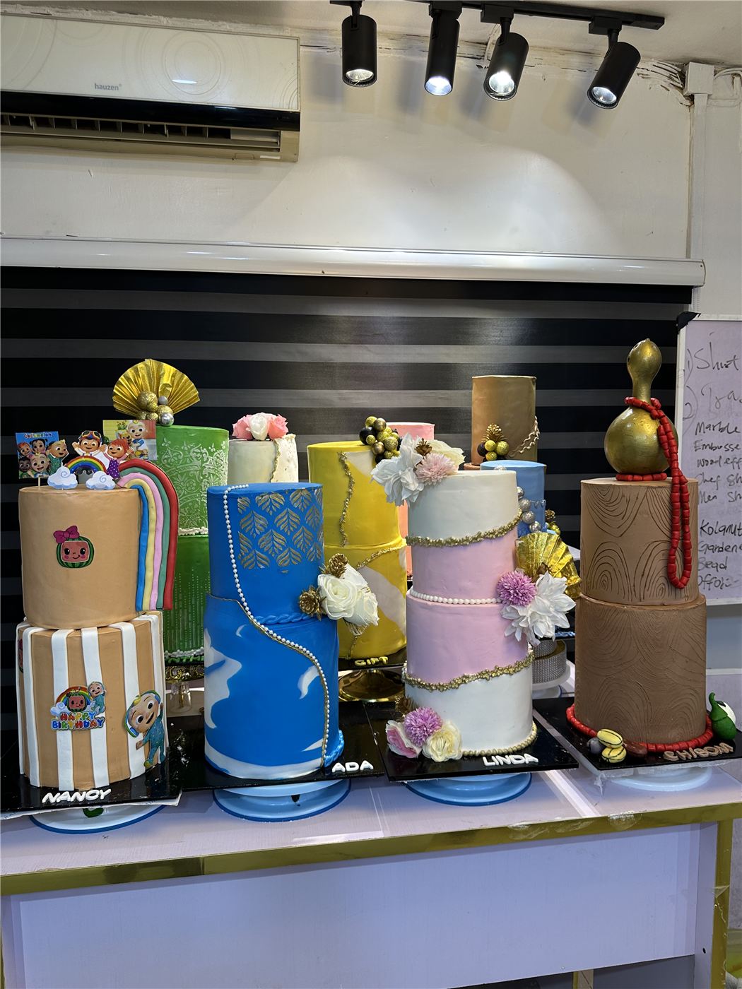 Students in class at Anahcakes Academy