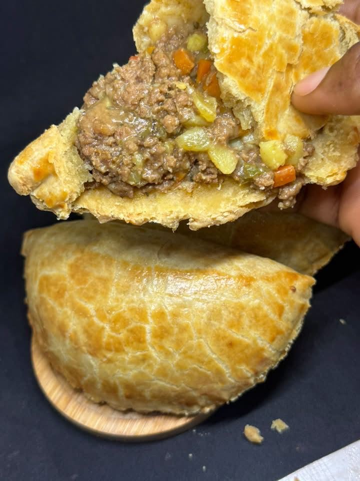 Meat Pie, design 1 by Anah Cakes