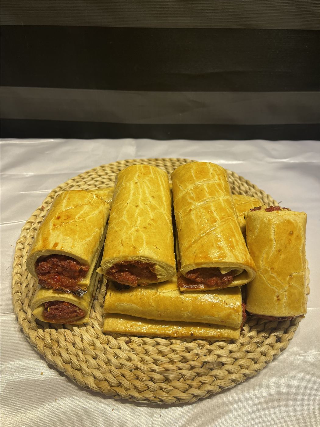 Sausage Rolls, design 2 by Anah Cakes